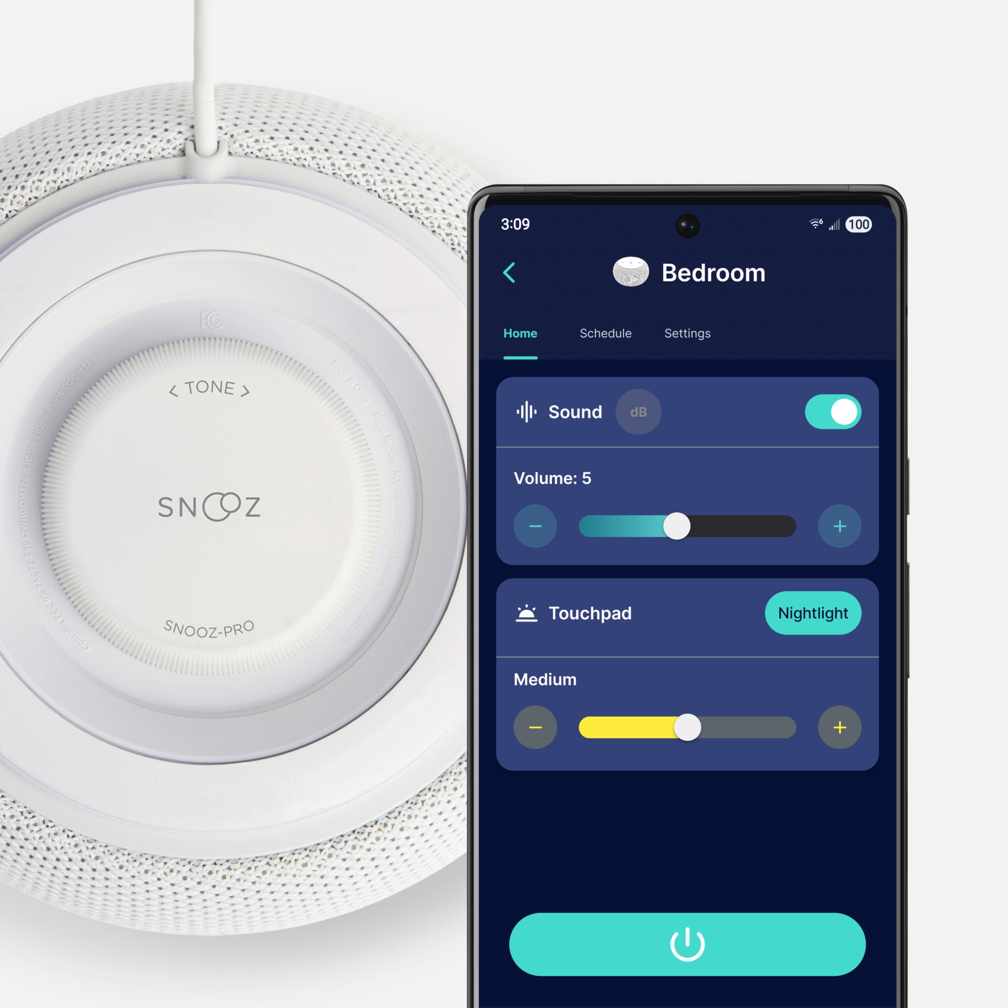 SNOOZ Pro White Noise Machine